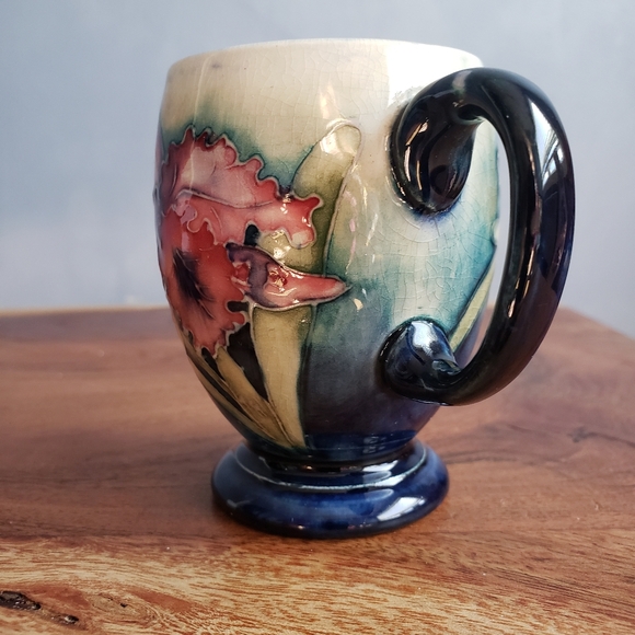 WILLIAM MOORCROFT SMALL JUG POTTERY, 1930'S ENGLAND - Picture 10 of 10